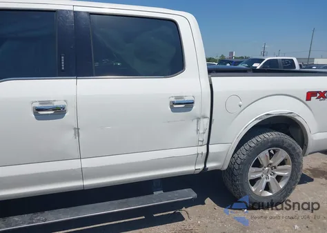 2020 Ford F-150 Platinum из США, поврежденный, VIN 1FTEW1E54LFC58389